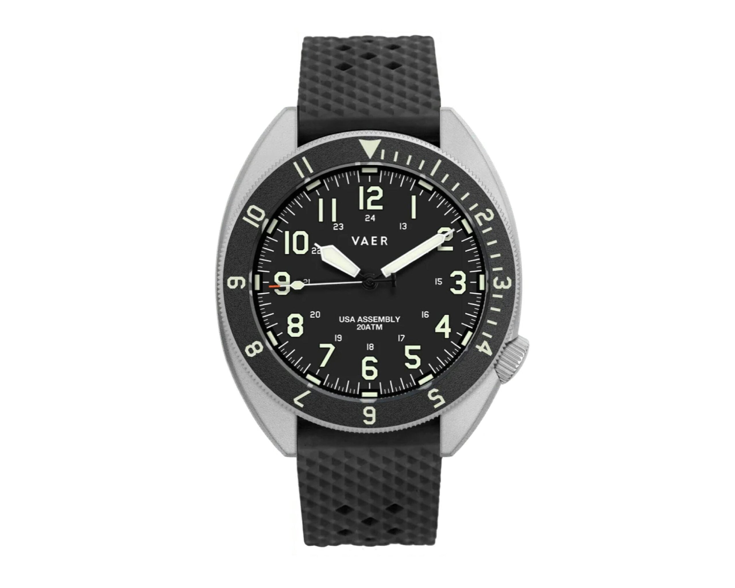 WA ウエスタンアームズ　VREAKER12 The Vaer C4 Tactical Solar Field Watch