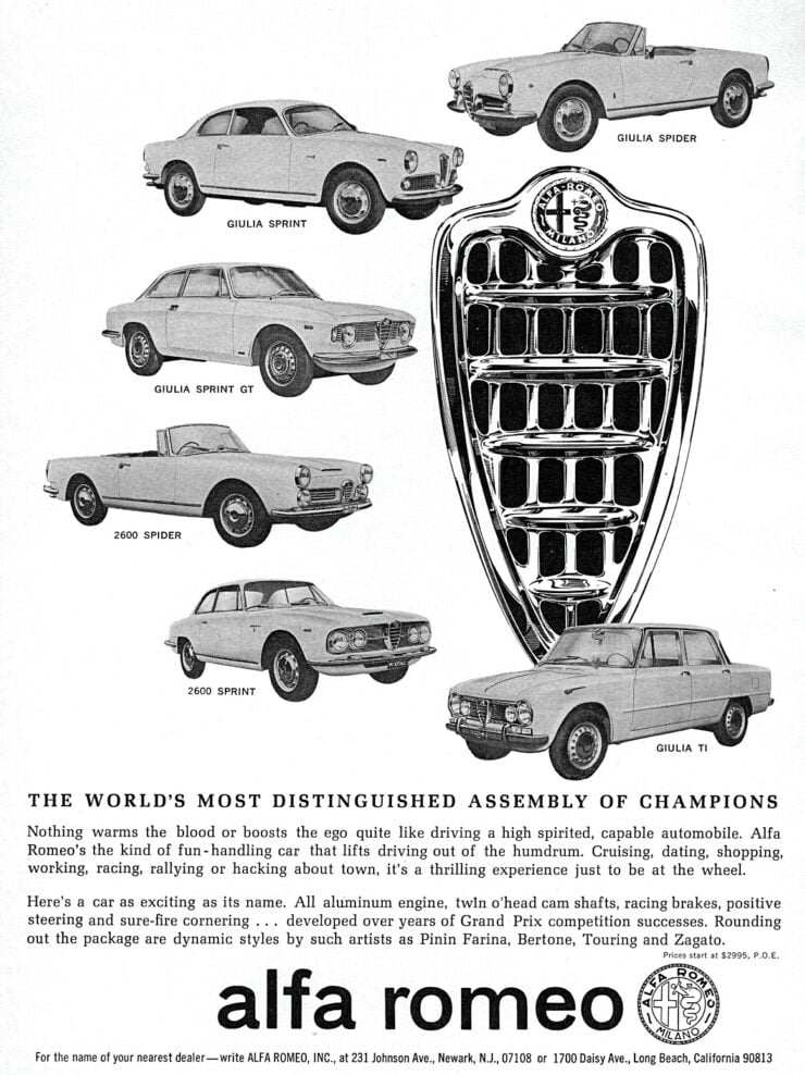 Alfa Romeo Vintage Ad
