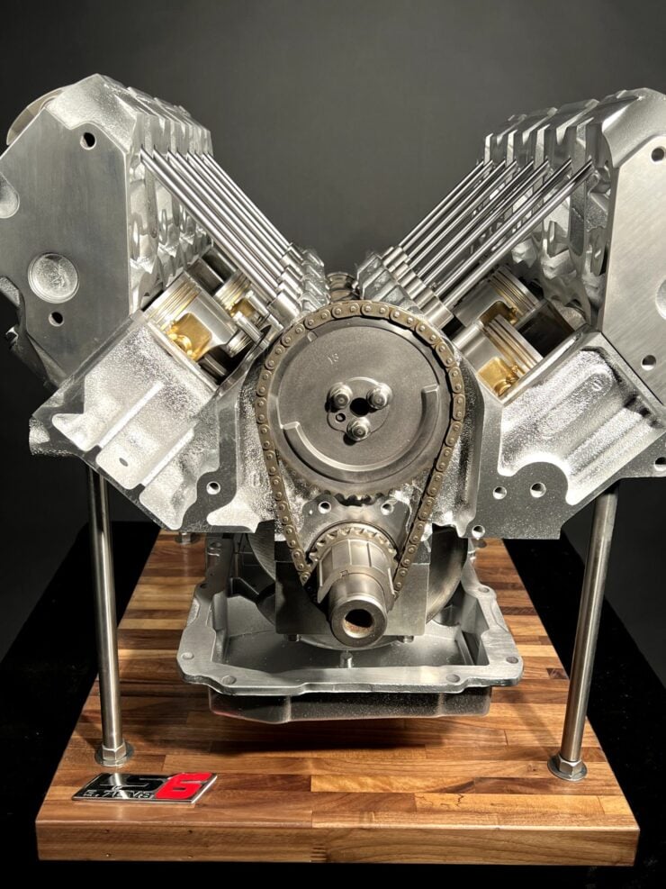 Chevrolet LS6 V8 Engine Kinetic Display 11