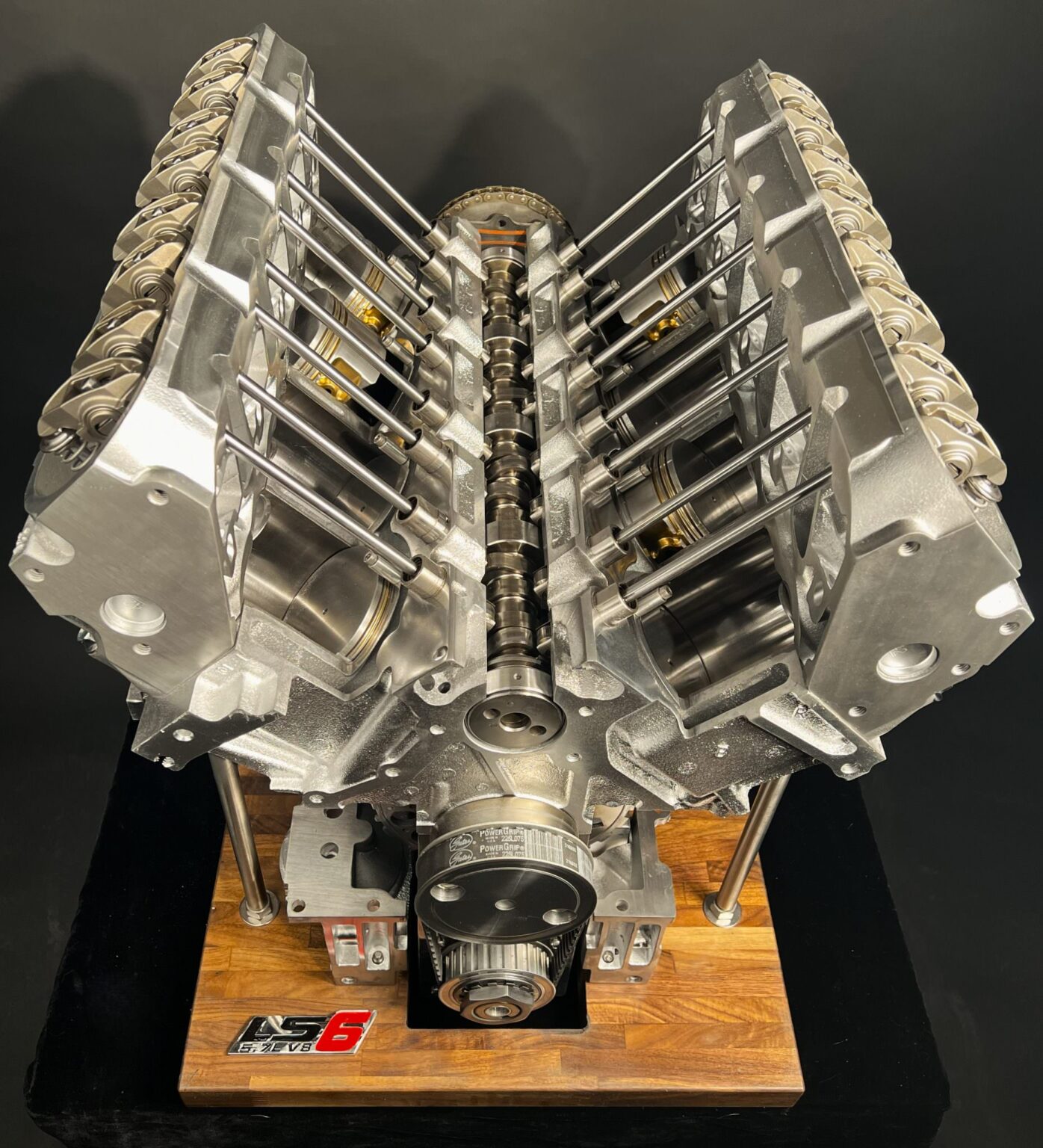 Chevrolet LS6 V8 Engine Kinetic Display