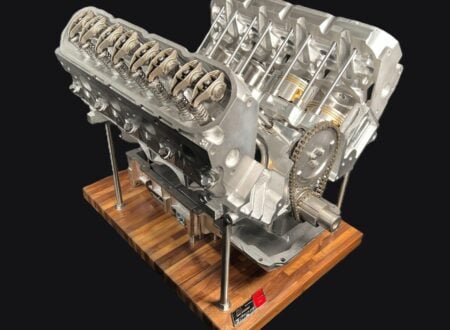 Chevrolet LS6 V8 Engine Kinetic Display