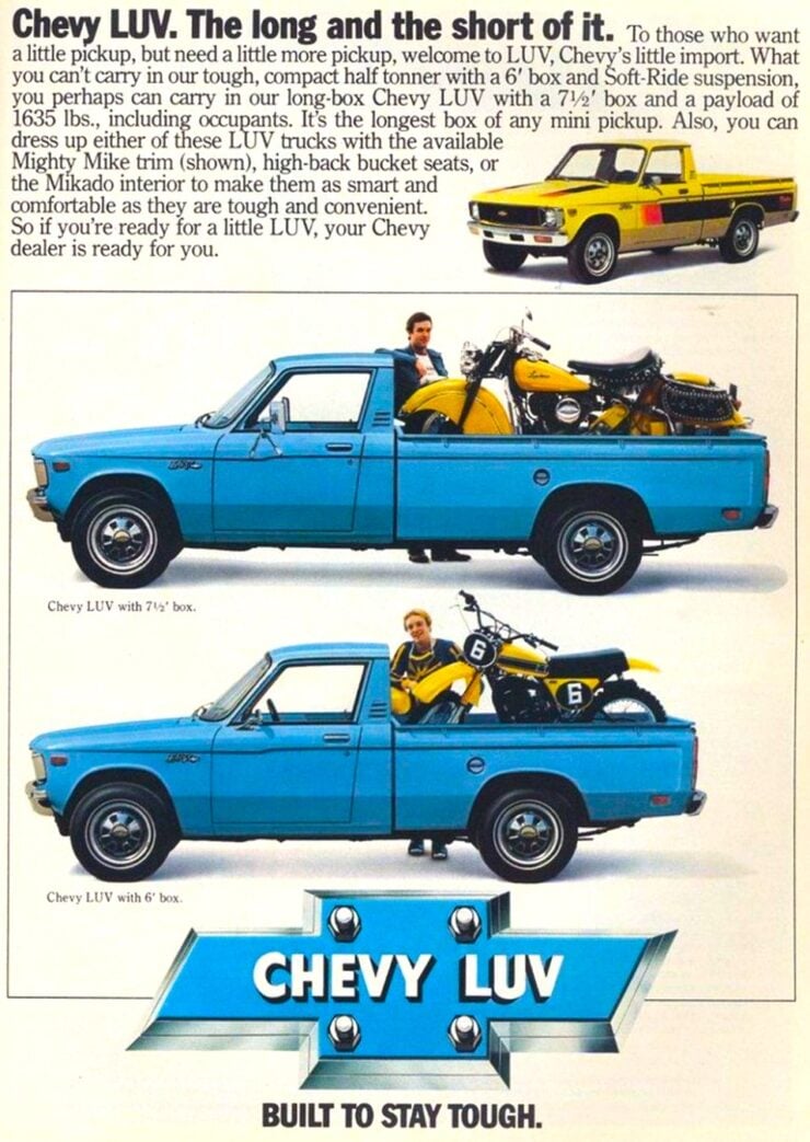 Chevrolet LUV Vintage Ad
