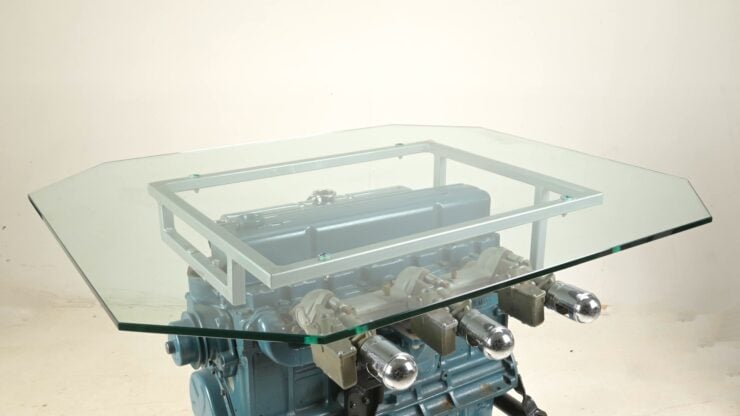 Corvette 235 Blue Flame Six Engine 1