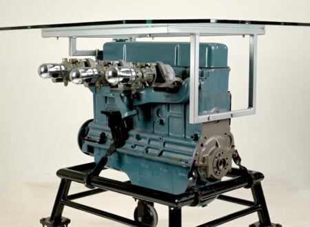 Corvette 235 Blue Flame Six Engine 5