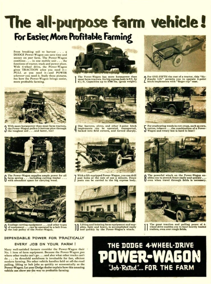 Dodge Power Wagon Ad