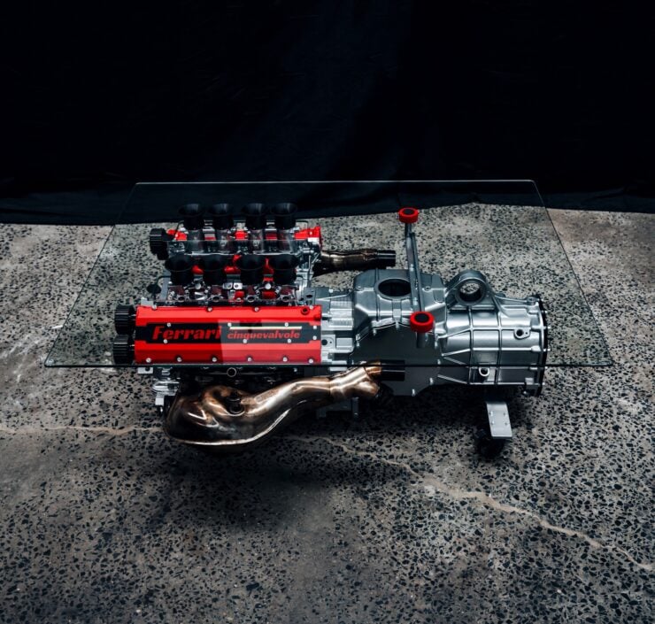 Ferrari F355 Engine Coffee Table 2