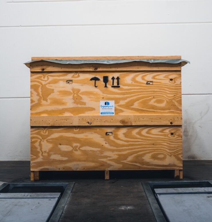 Ferrari F355 Engine Coffee Table Crate