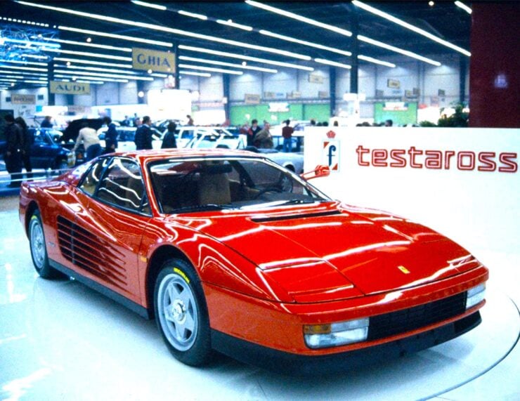 Ferrari Testarossa at the 1984 Paris Motor Show