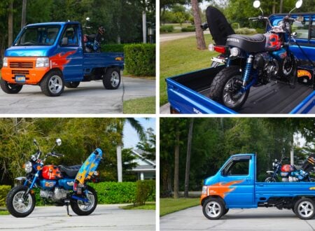 Honda ACTY + Honda Monkey Bike