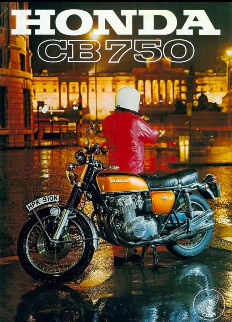 Honda CB750 Vintage Ad