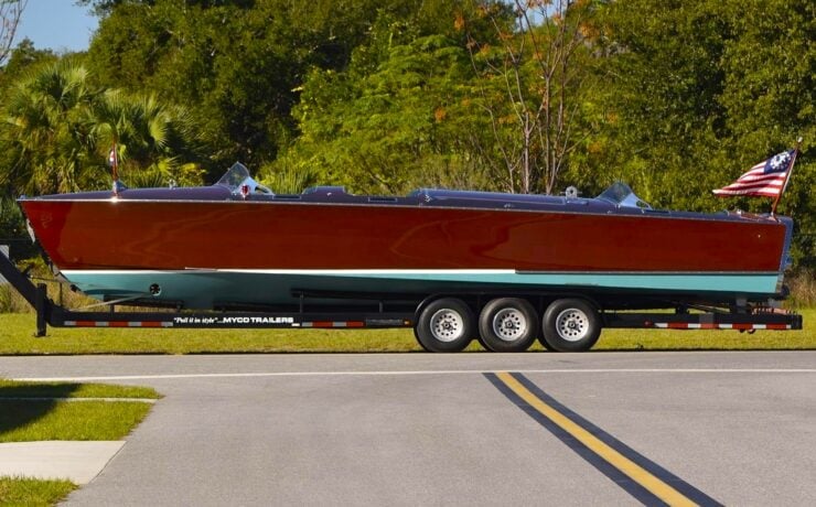 Hugh Saint Grand Prix Mahogany Runabout 1