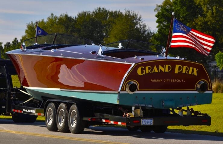 Hugh Saint Grand Prix Mahogany Runabout 11