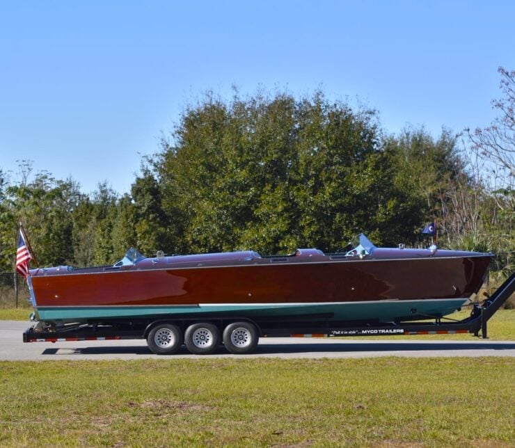 Hugh Saint Grand Prix Mahogany Runabout 12