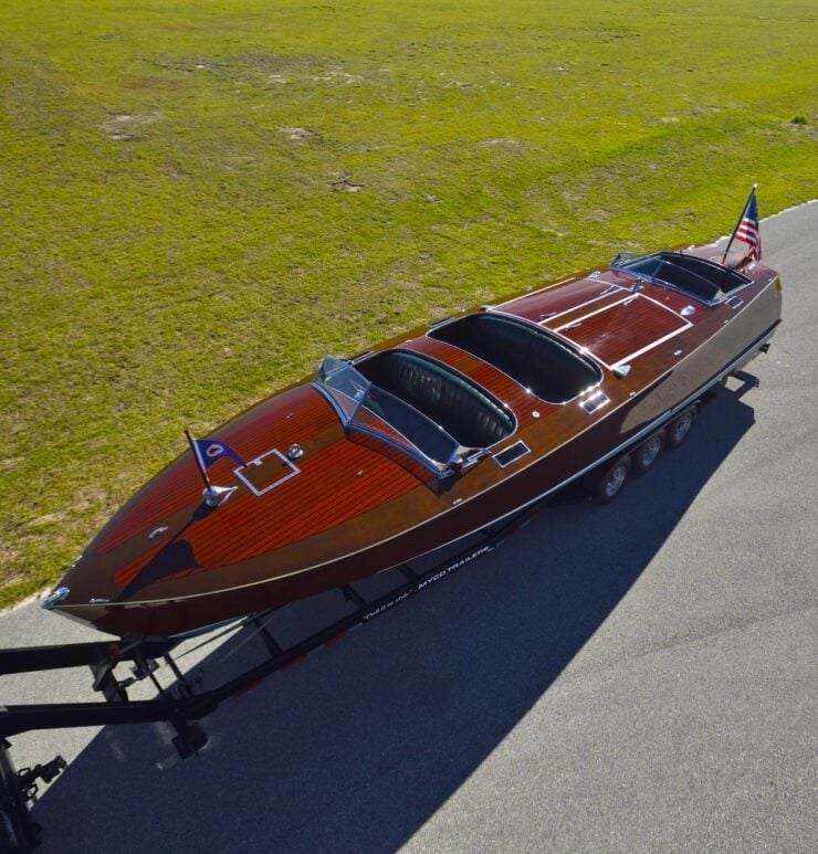 Hugh Saint Grand Prix Mahogany Runabout 13