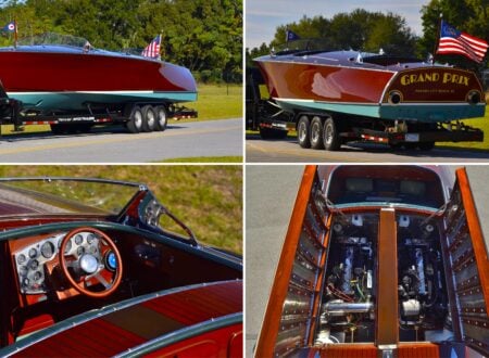 Hugh Saint Grand Prix Mahogany Runabout