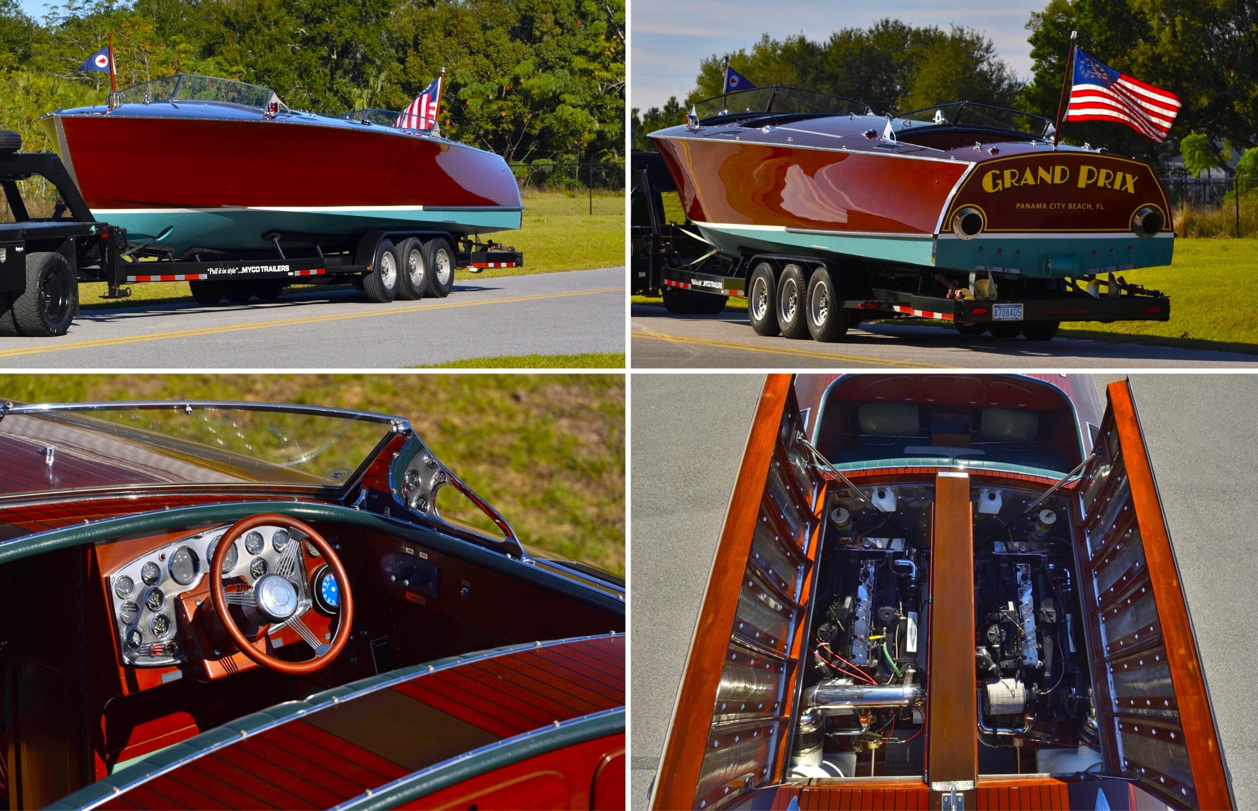 Twin Cummins 8.3L Turbo Diesels! The Hugh Saint 34′ Grand Prix