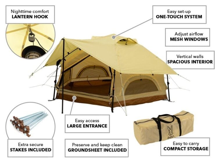 Japanese Kinoko Mushroom Tent By DOD 3