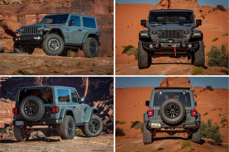 Jeep Wrangler Rubicon Collage