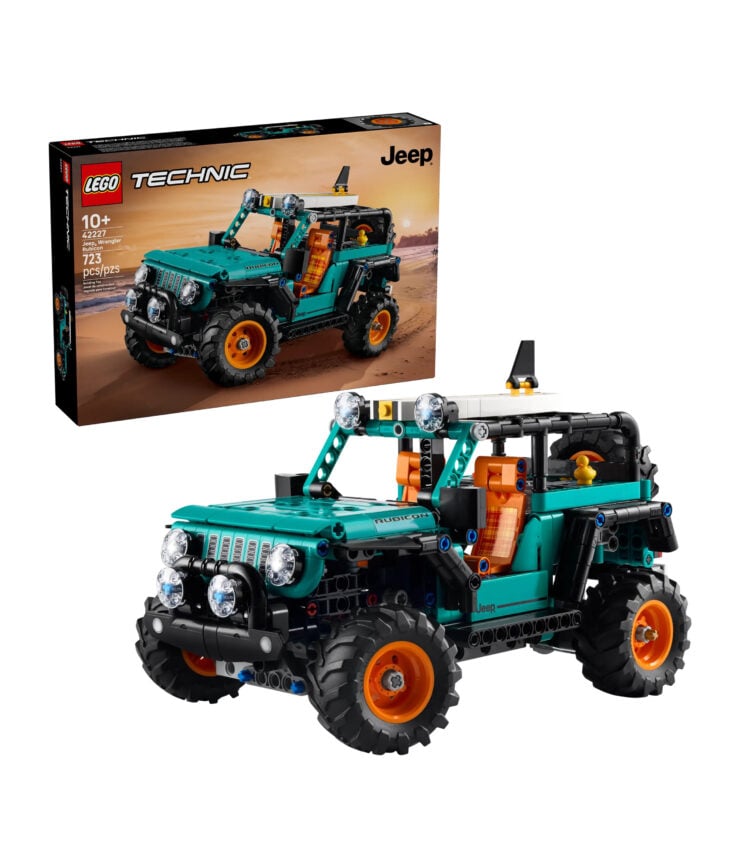 Jeep Wrangler Rubicon Lego Technic 1