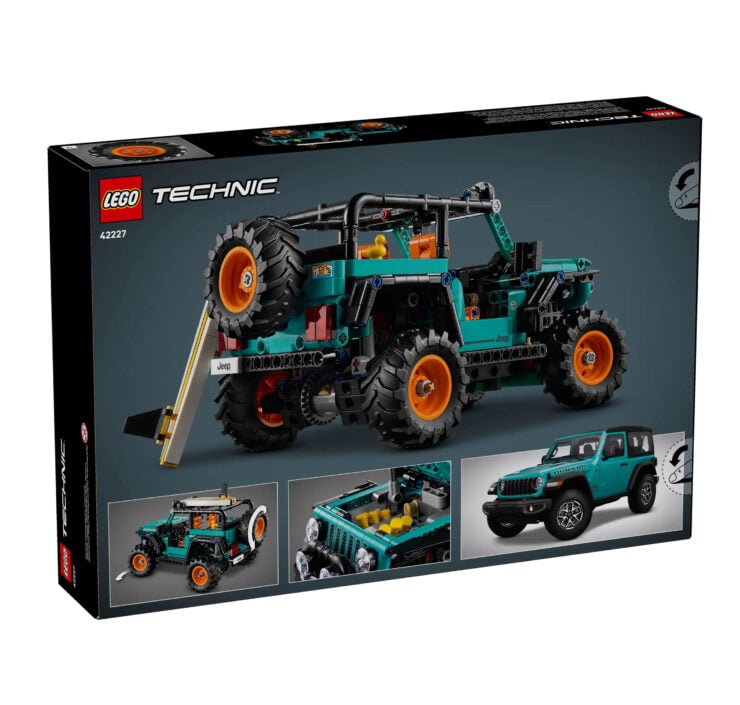 Jeep Wrangler Rubicon Lego Technic 2