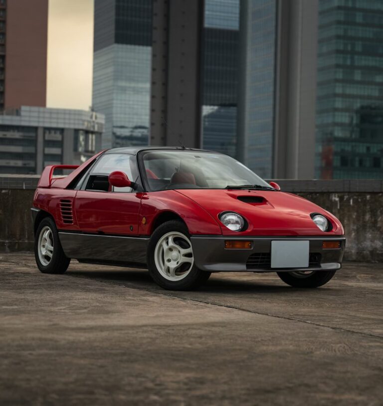 The Forgotten Gullwing Coupe - The Mazda Autozam AZ-1