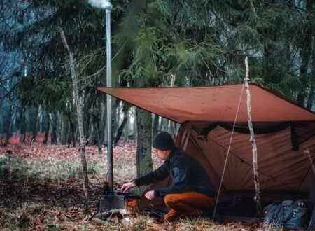 OneTigris Backwoods Bungalow Bushcraft Shelter 2 Tent