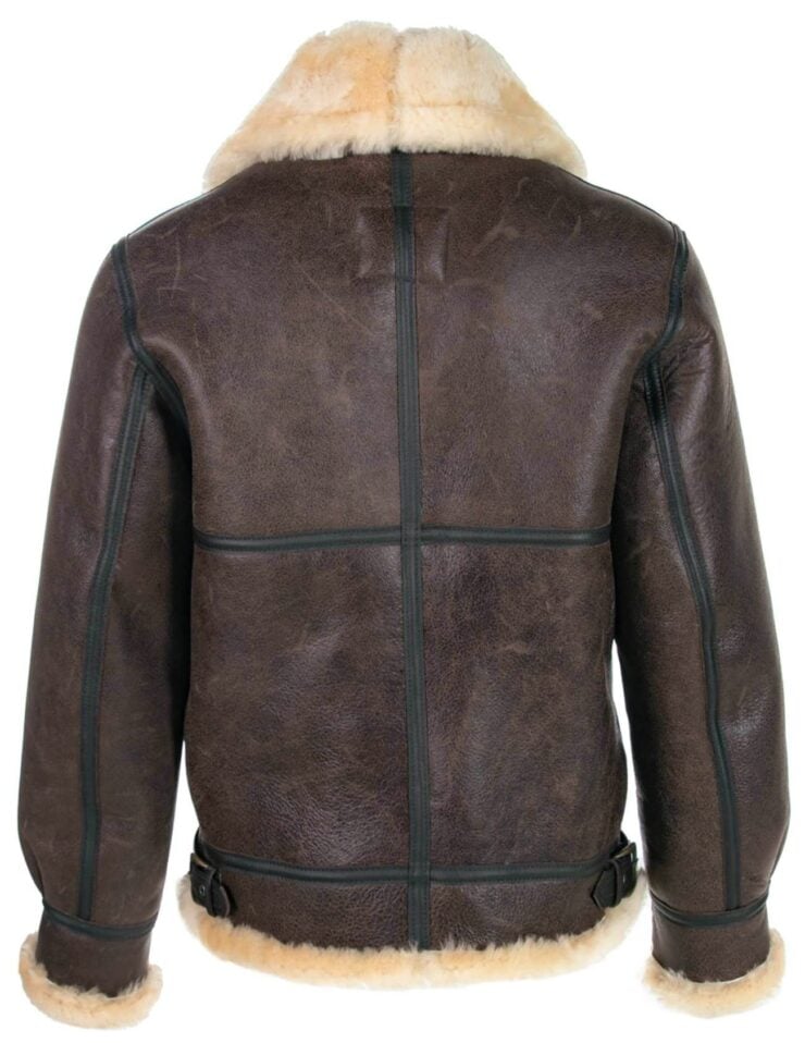 Schott B-3 Sheepskin Bomber Jacket 5