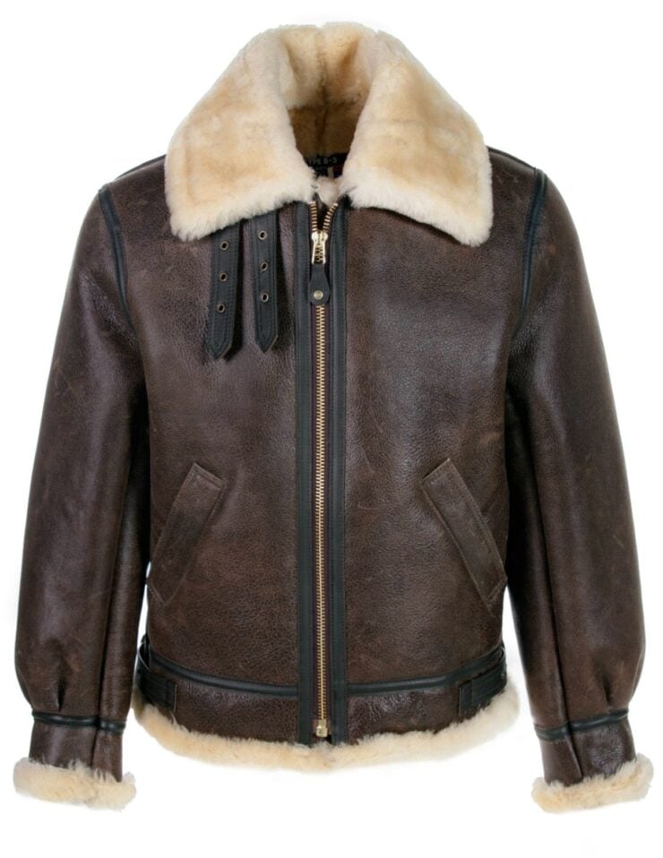 Schott B-3 Sheepskin Bomber Jacket 8