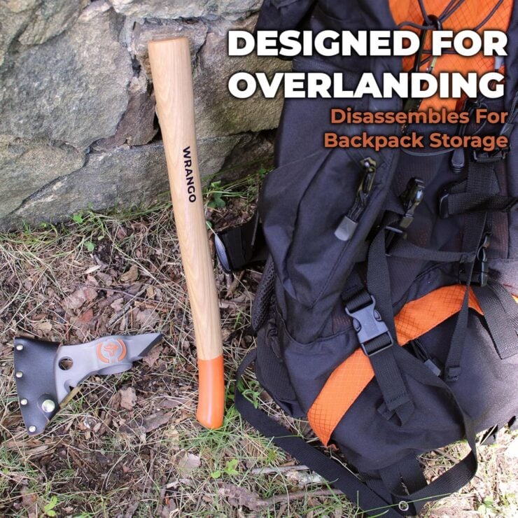 Titanium Camp Axe By Wrango Tools 5