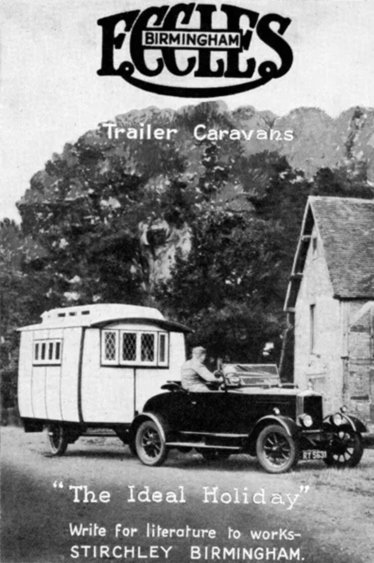 Vintage Eccles Caravan Brochure
