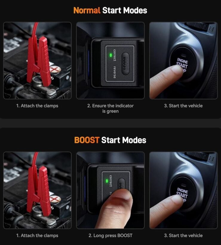 Wolfbox Jump Starter + Tire Inflator 1