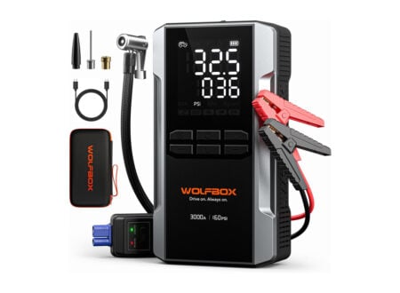 Wolfbox Jump Starter + Tire Inflator