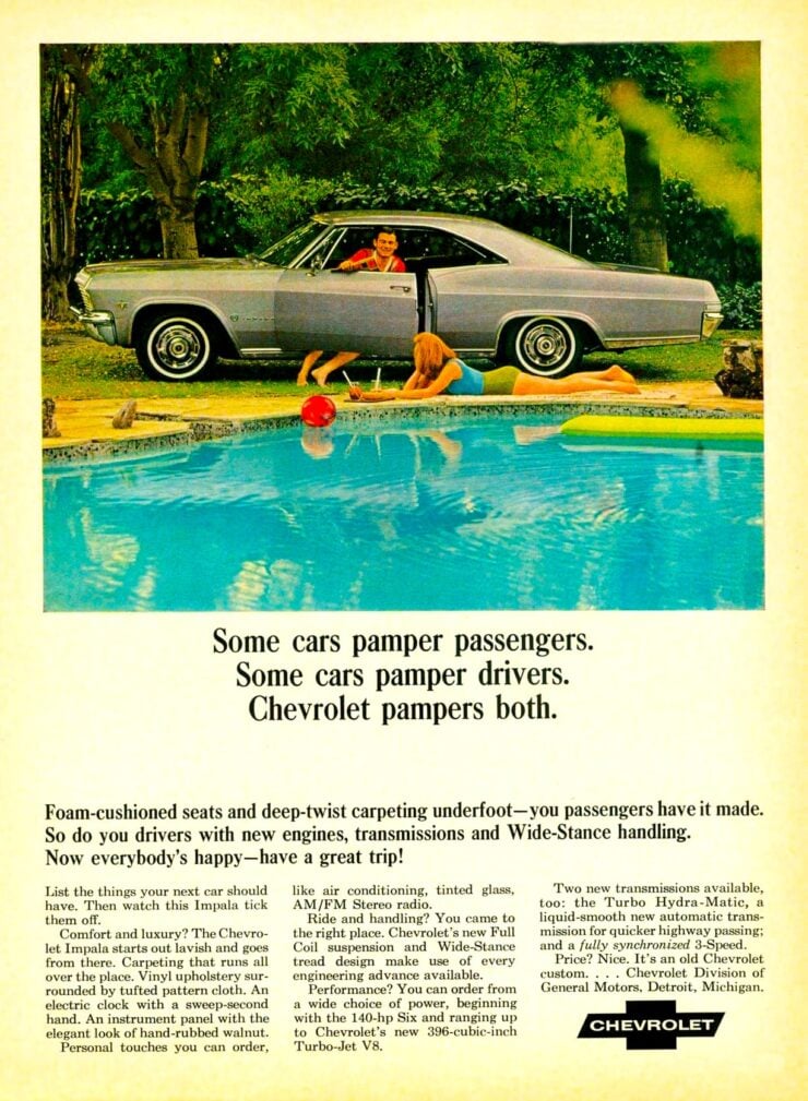 1965 Chevrolet Impala Vintage Ad