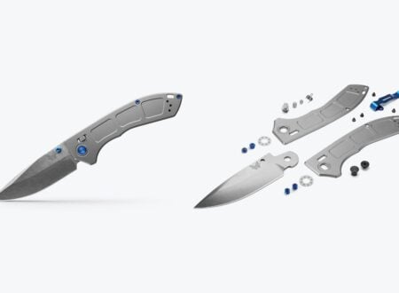 Benchmade 748 Narrows Titanium Drop Point Folding Knife Main