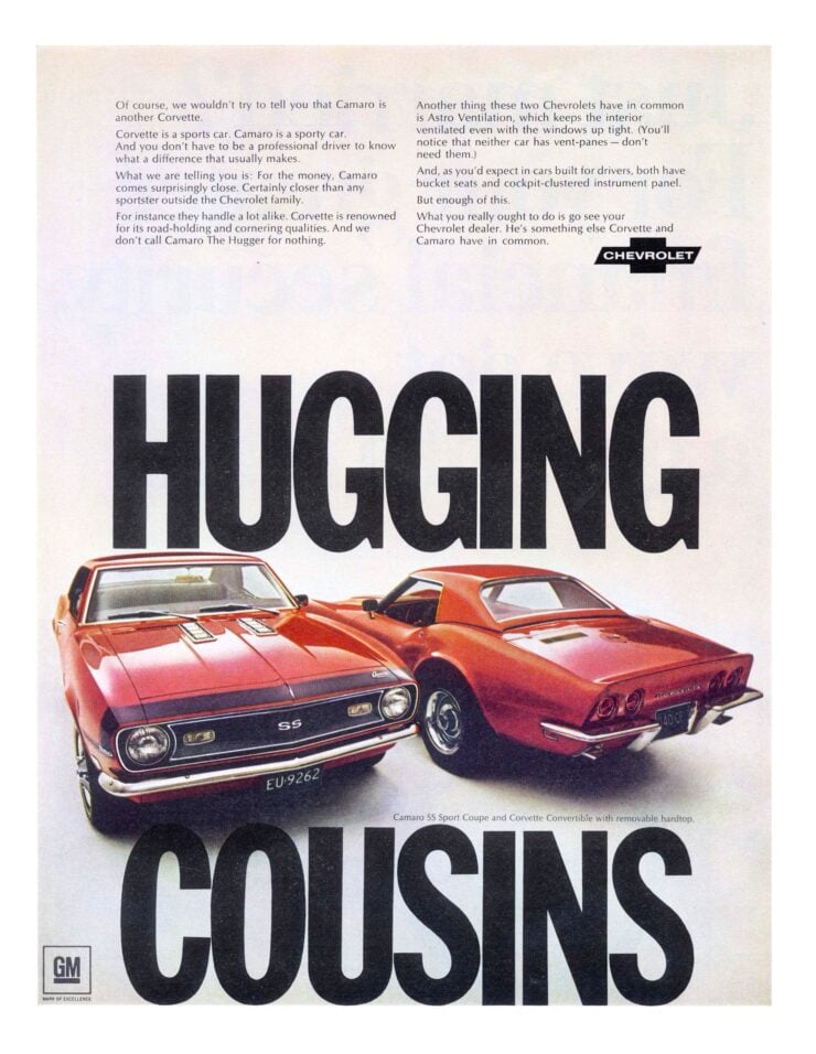 Chevrolet Camaro Vintage Ad 3
