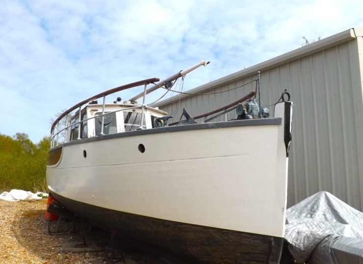 Classic 1933 Wooden Motor Yacht Monya 1