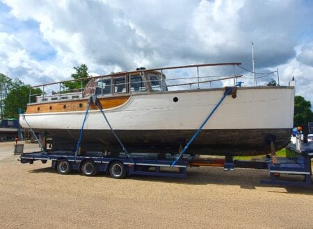 Classic 1933 Wooden Motor Yacht Monya