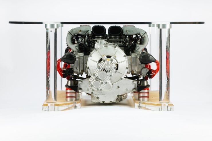 Ferrari Testarossa Glass Coffee Table 10