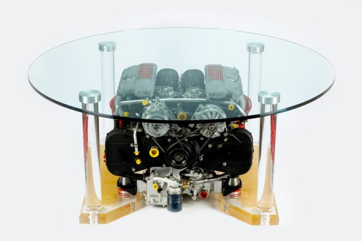 Ferrari Testarossa Glass Coffee Table 13