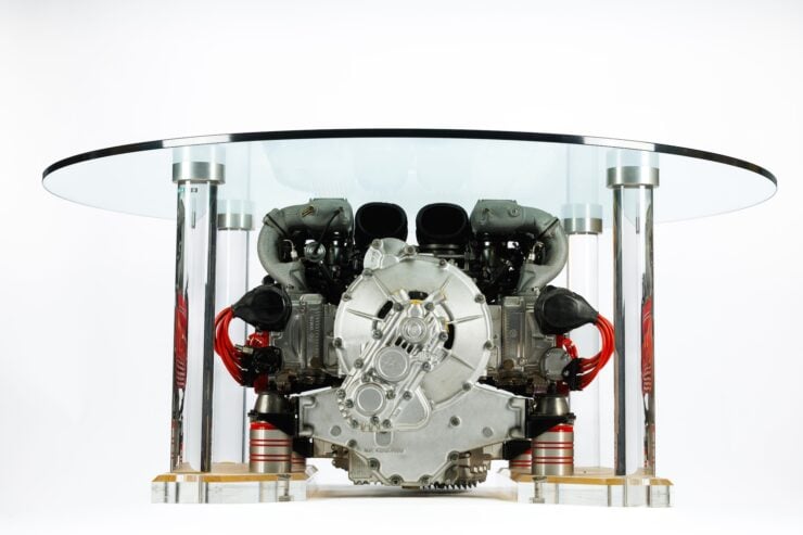 Ferrari Testarossa Glass Coffee Table 3