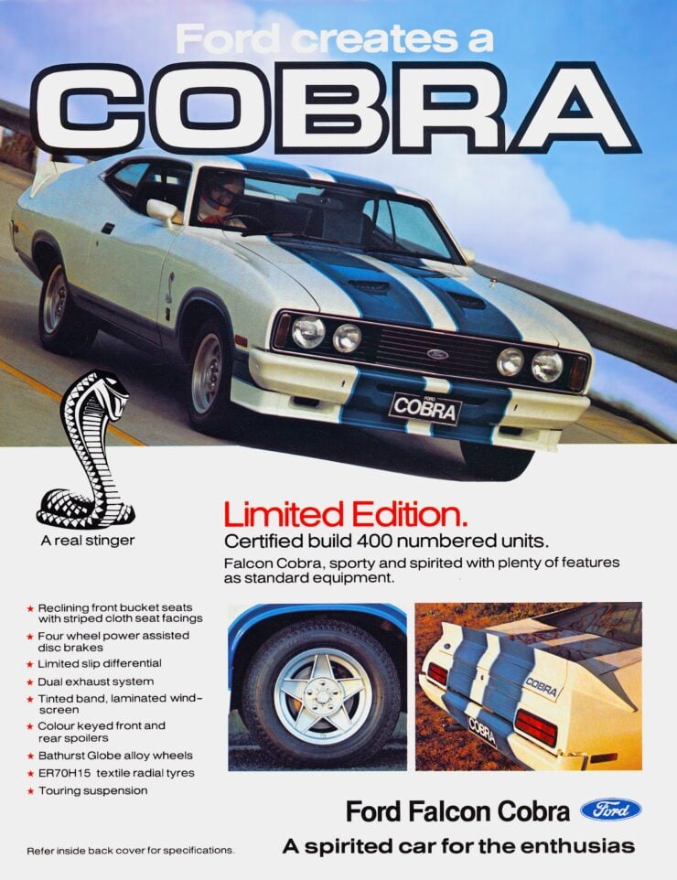 Ford Falcon XC Cobra Ad