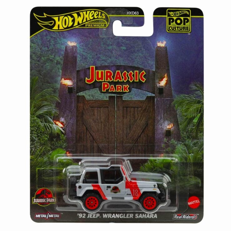 Hot Wheels Jurassic Park Jeep 3