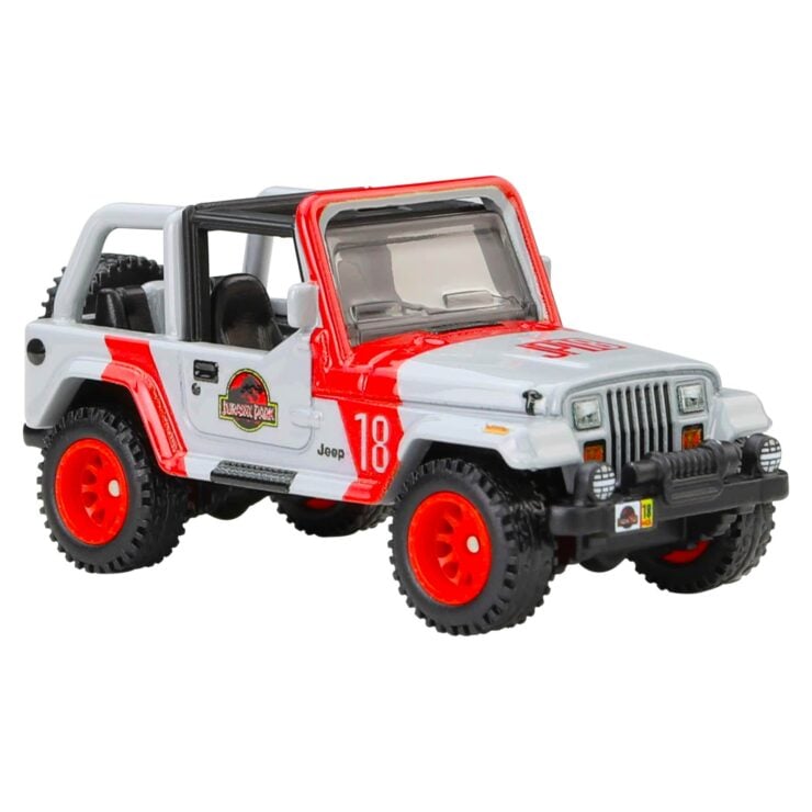 Hot Wheels Jurassic Park Jeep 4