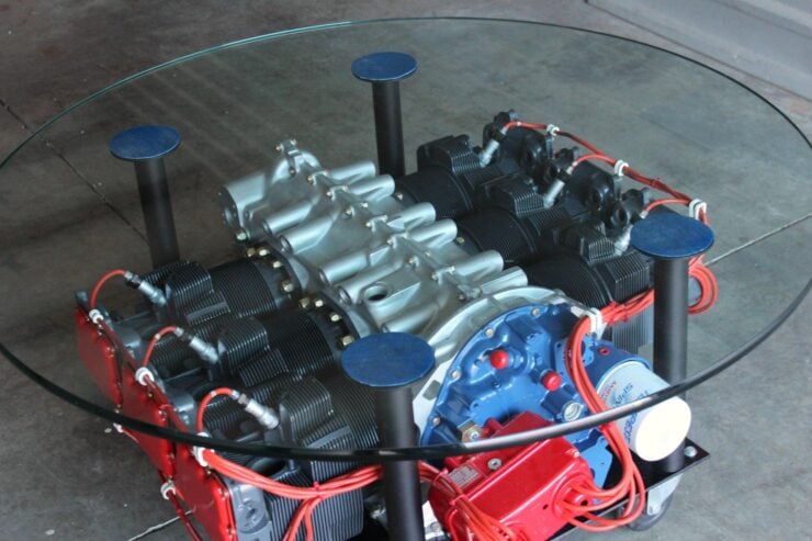 Lycoming O-540 Aircraft Engine Coffee Table 1