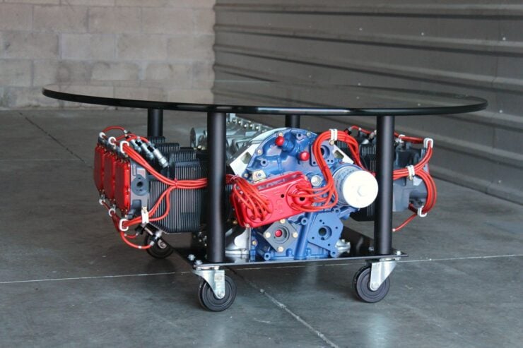 Lycoming O-540 Aircraft Engine Coffee Table 14