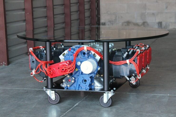 Lycoming O-540 Aircraft Engine Coffee Table 15