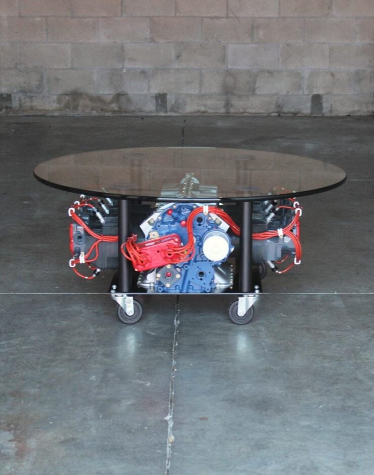Lycoming O-540 Aircraft Engine Coffee Table 2