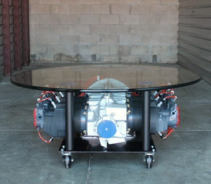 Lycoming O-540 Aircraft Engine Coffee Table 3