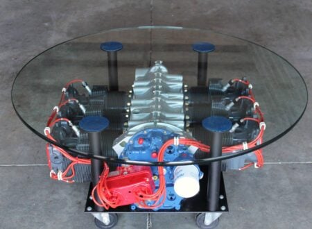 Lycoming O-540 Aircraft Engine Coffee Table
