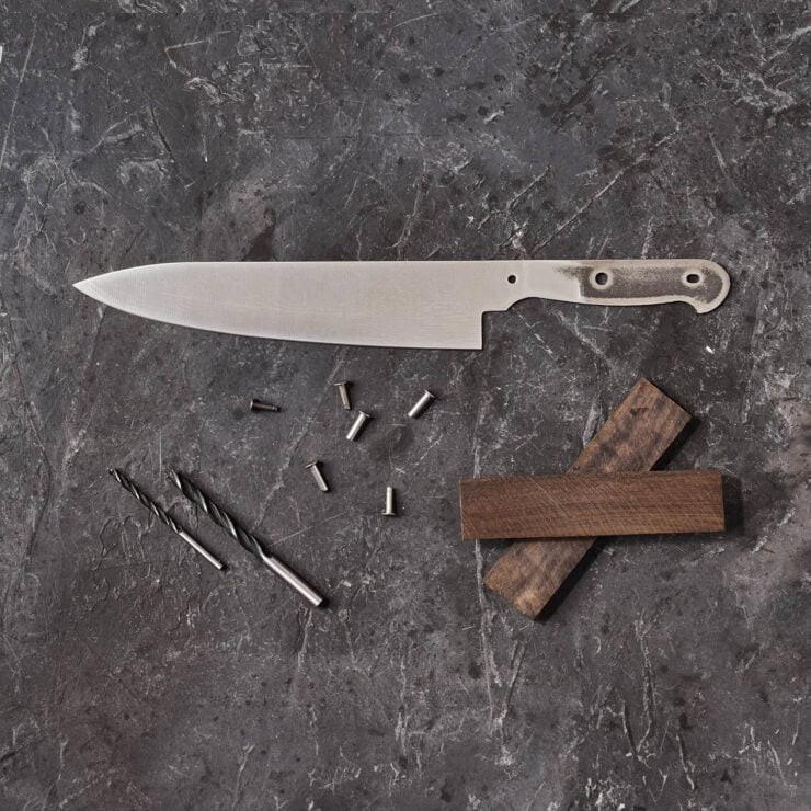 Man Crates Chef Knife Making Kit 2